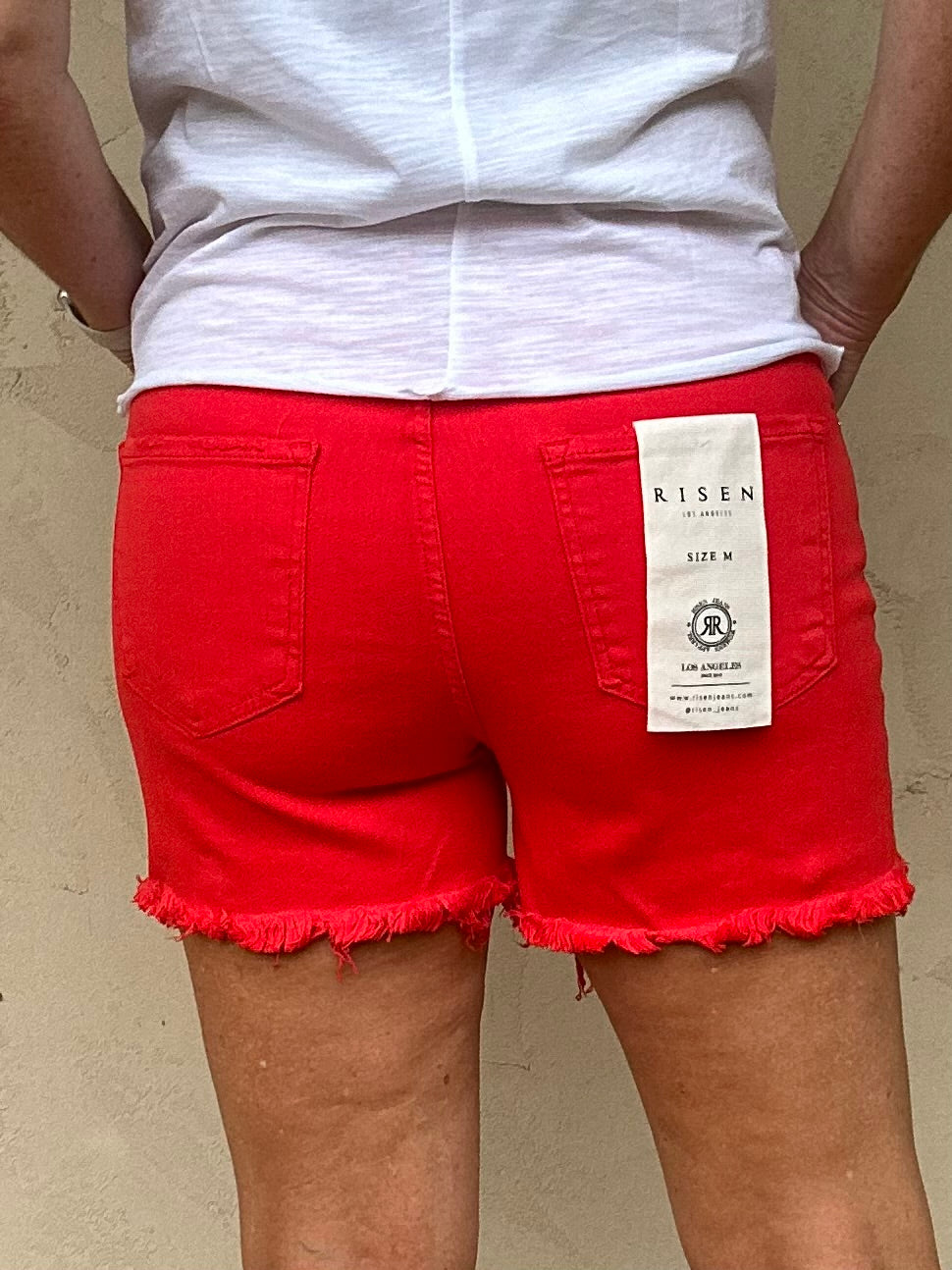 Risen Fiesta Red Shorts