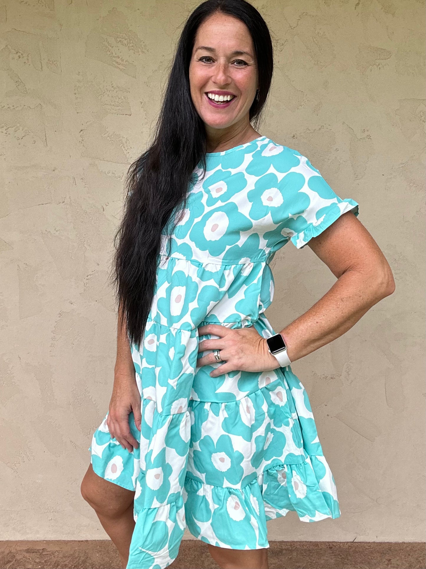 Picking Daisies Dress, Mint