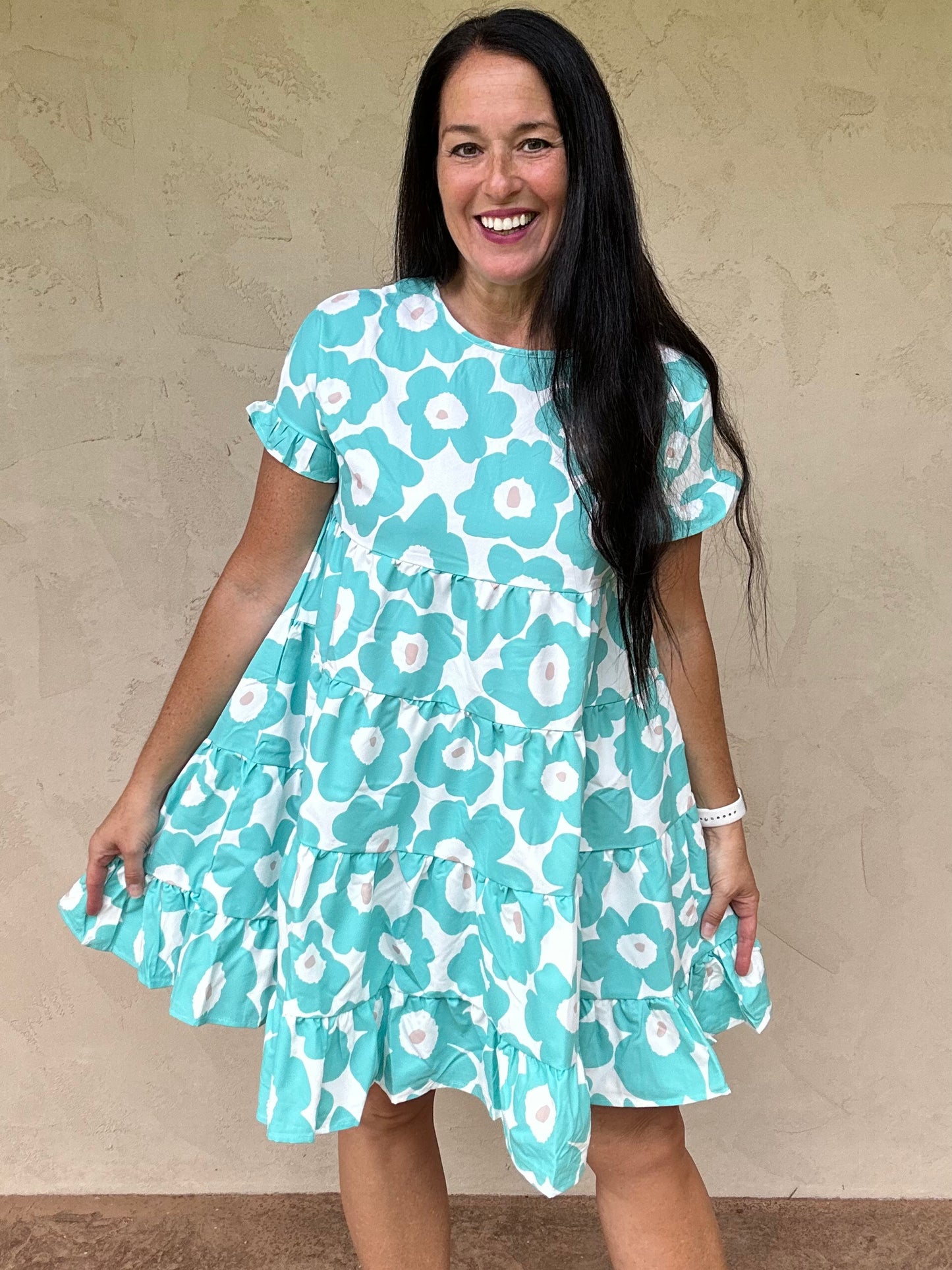 Picking Daisies Dress, Mint