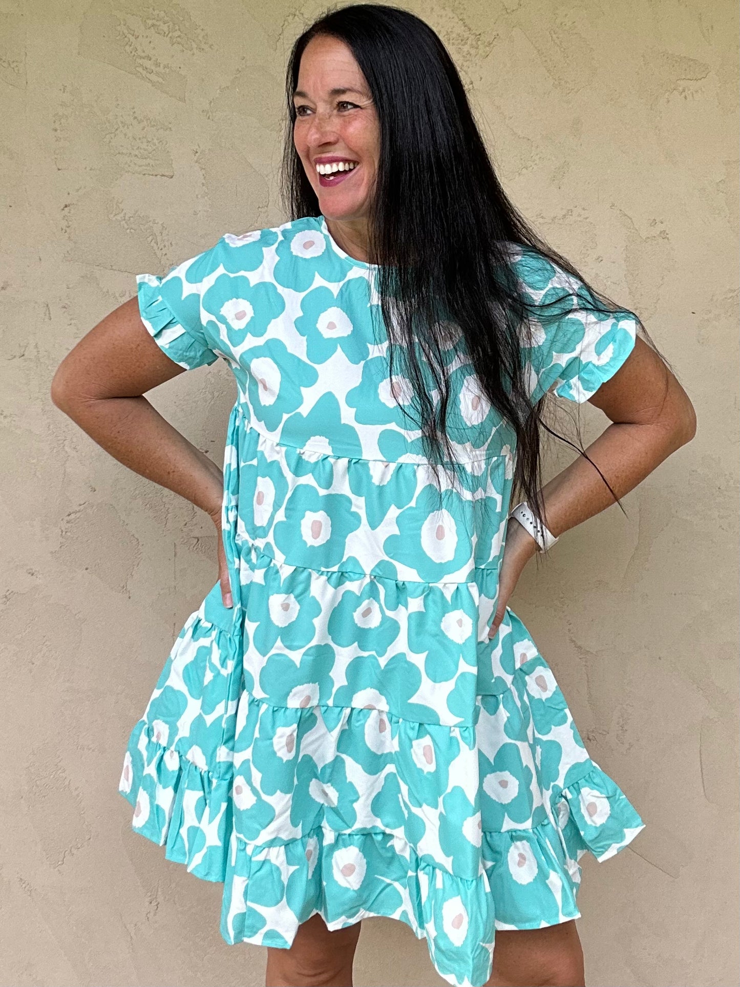 Picking Daisies Dress, Mint