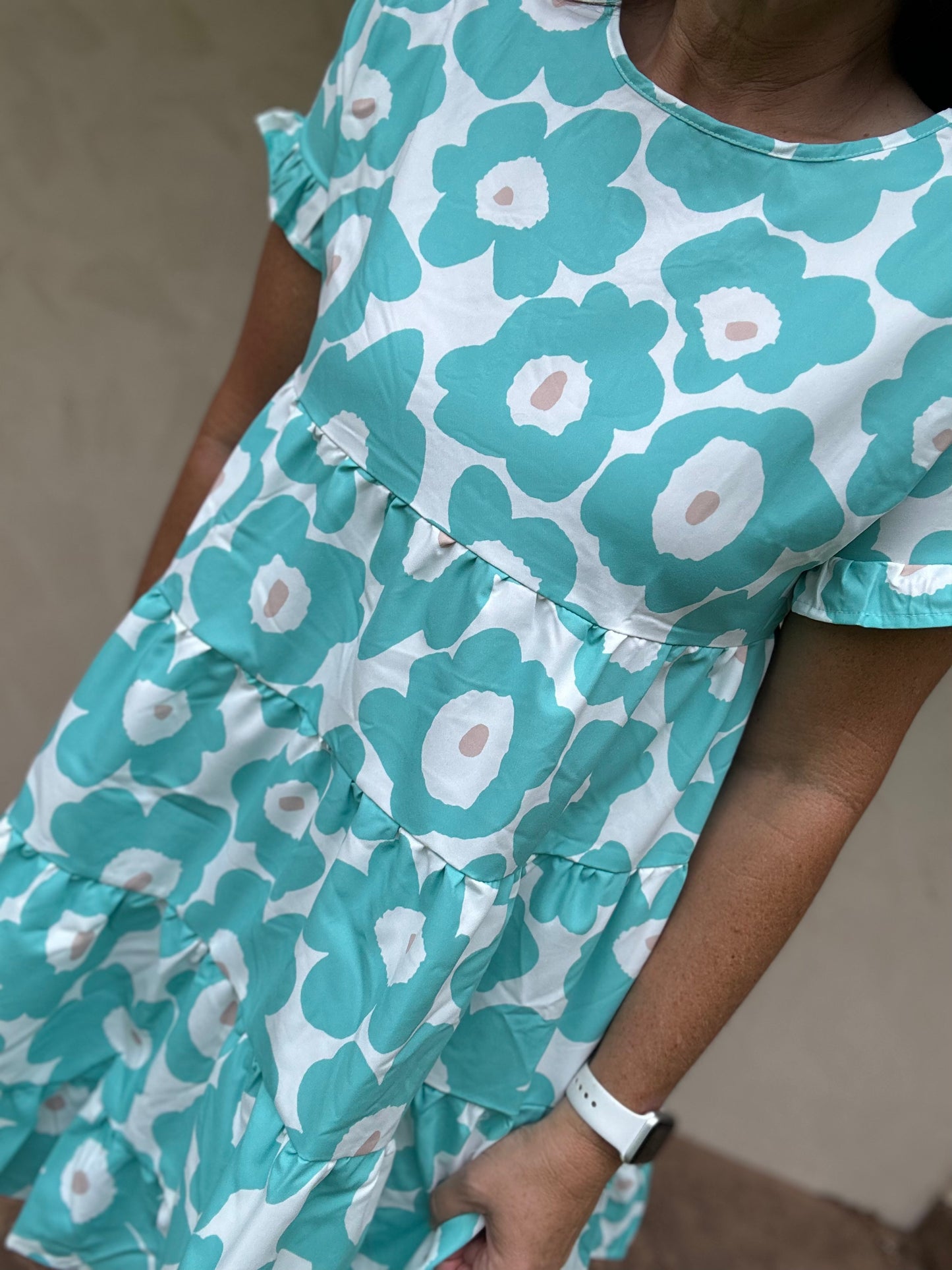 Picking Daisies Dress, Mint