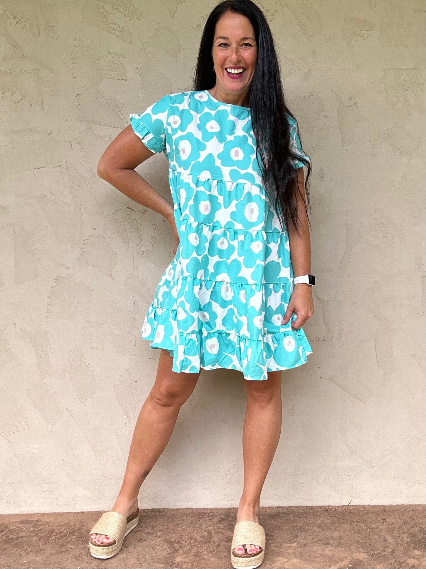 Picking Daisies Dress, Mint