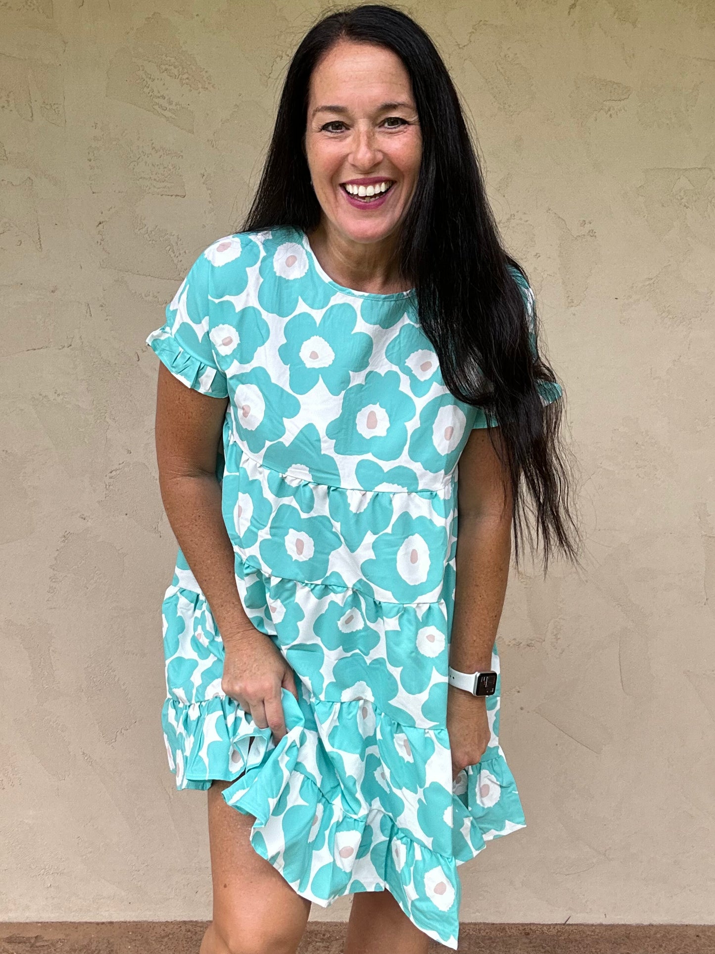 Picking Daisies Dress, Mint