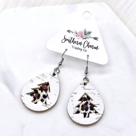 Southern Charm Christmas Dangle Earrings