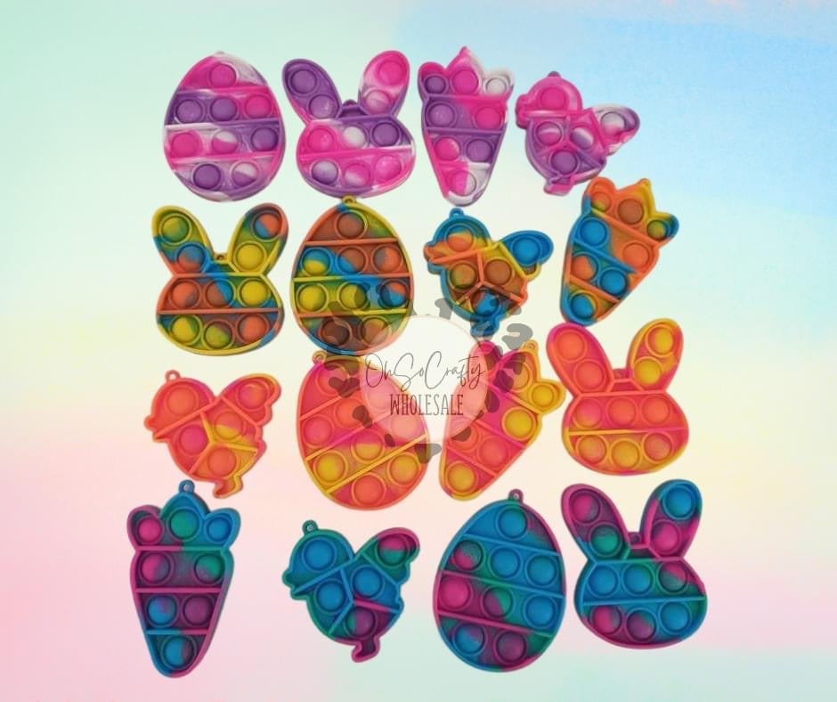 Easter Popper Keychain