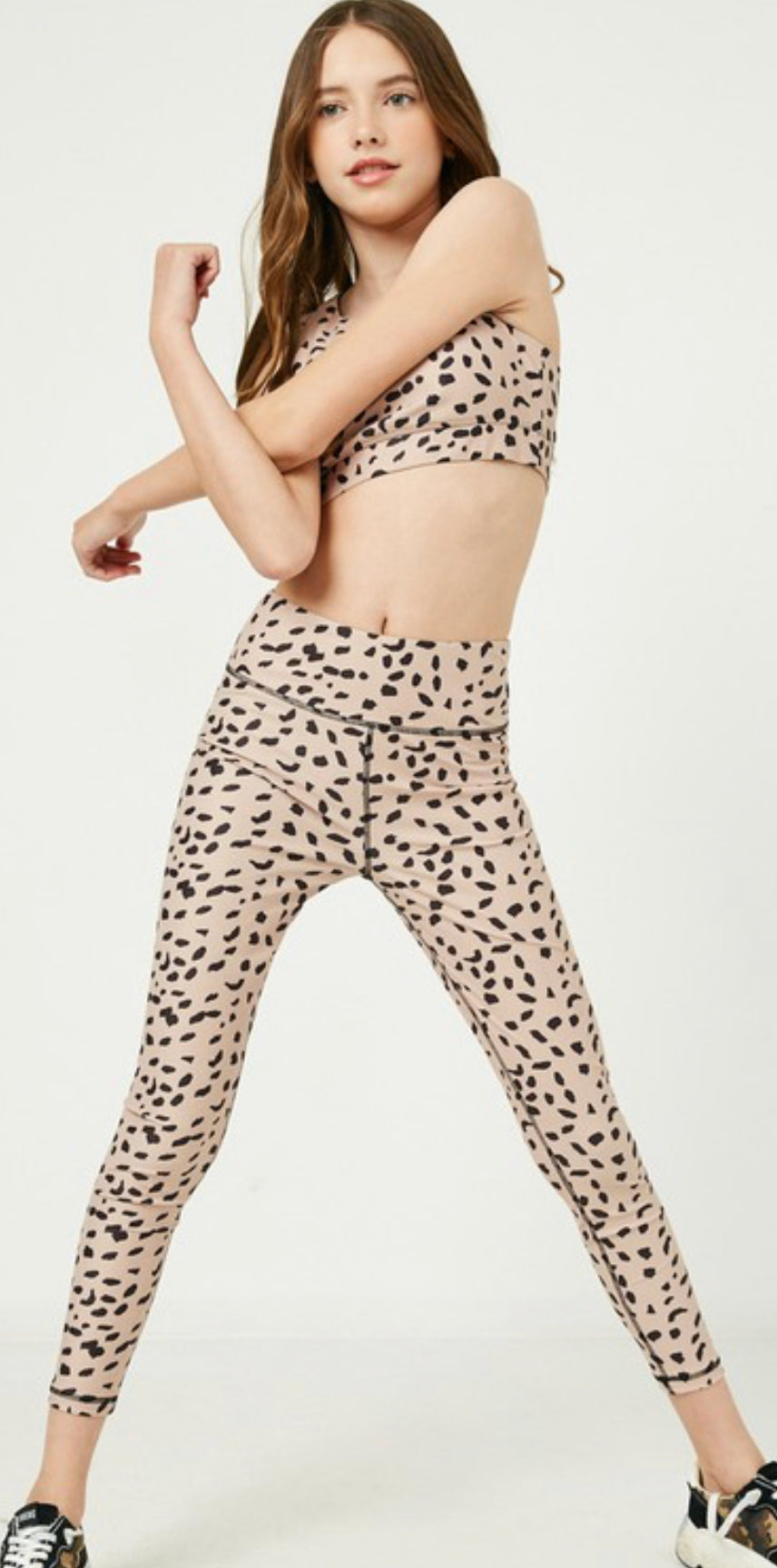 Hayden Girls Leopard Leggings