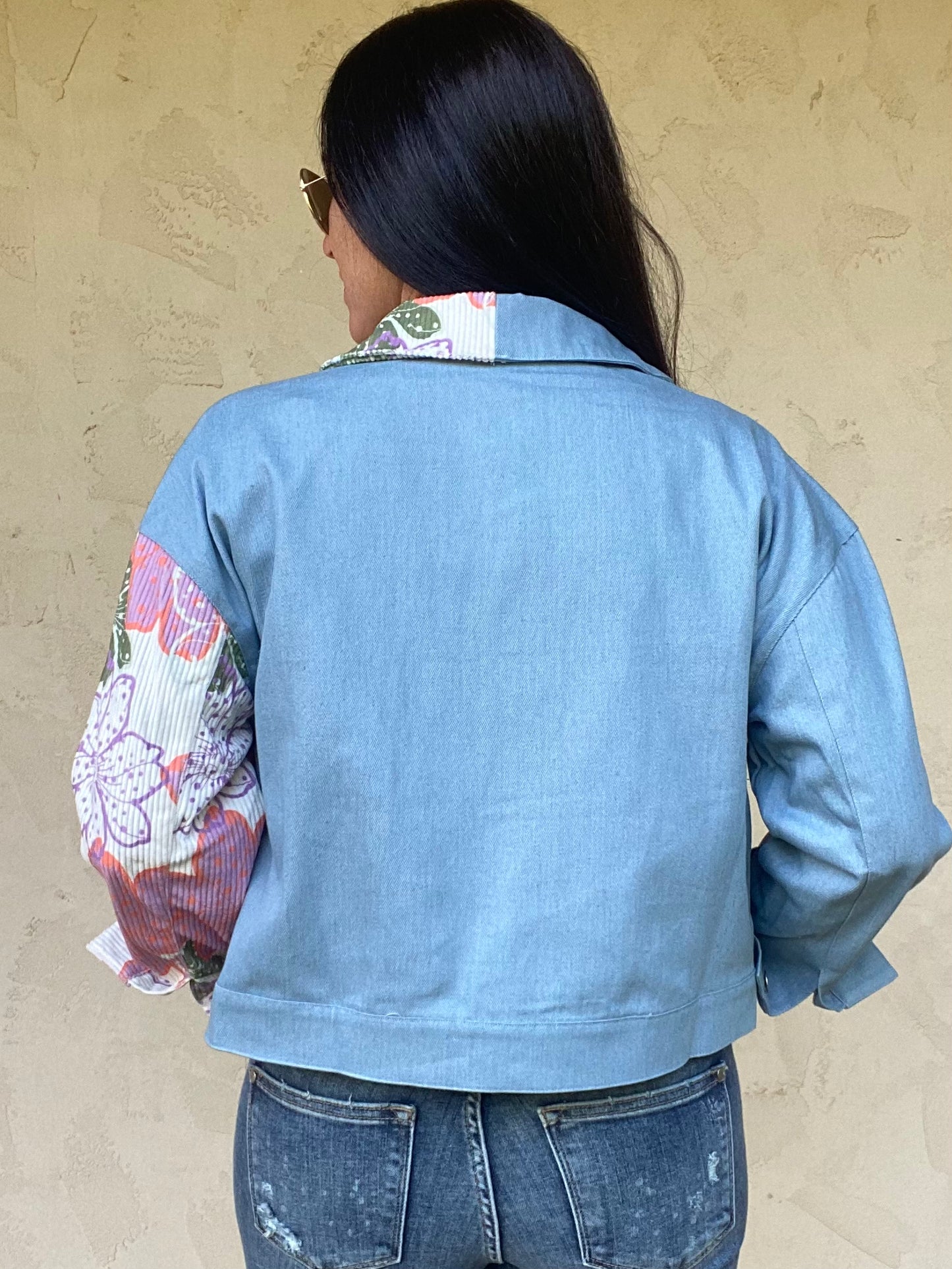 Fall Floral Jacket