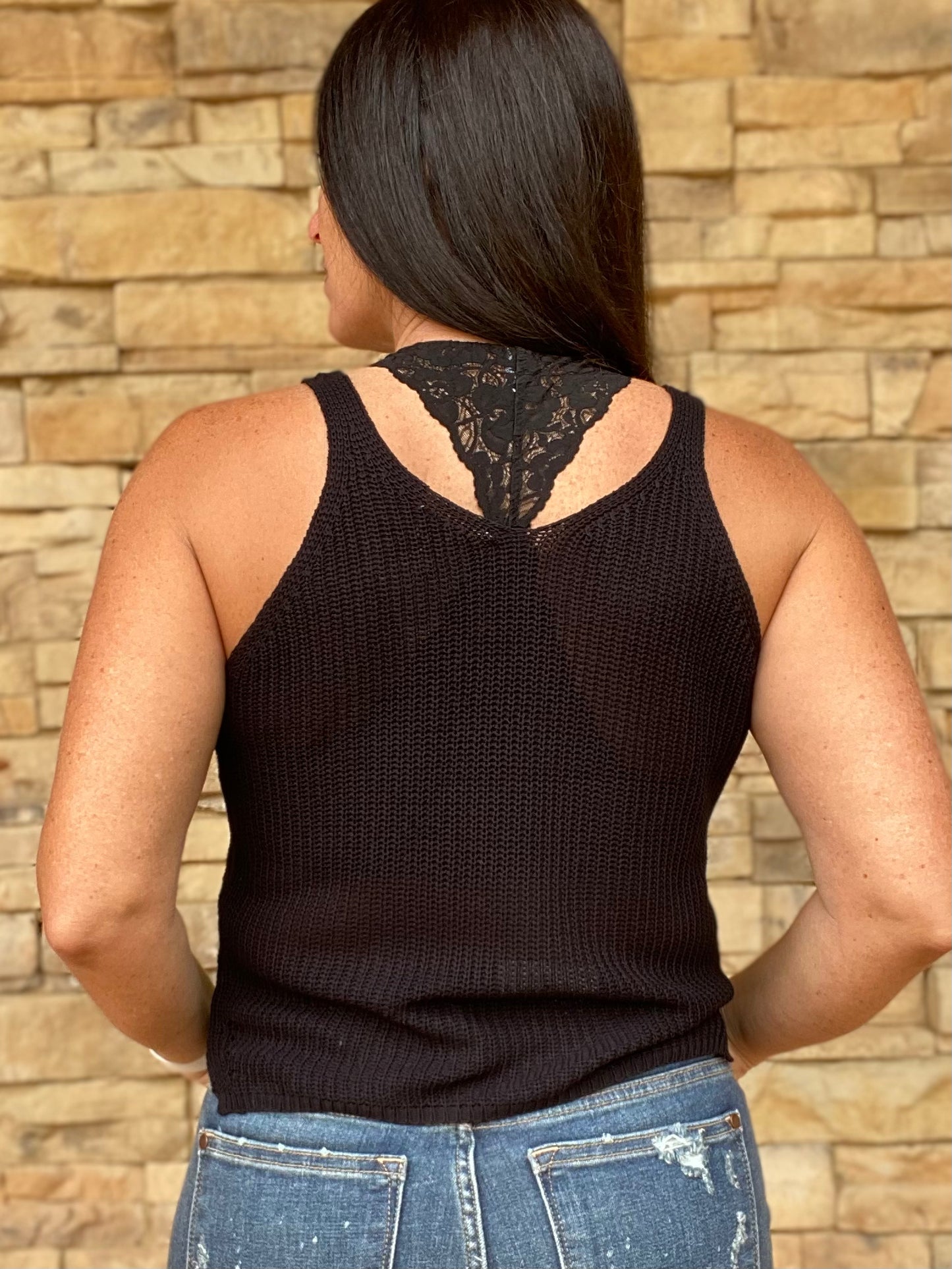 Sweet Surprise Tank, Black