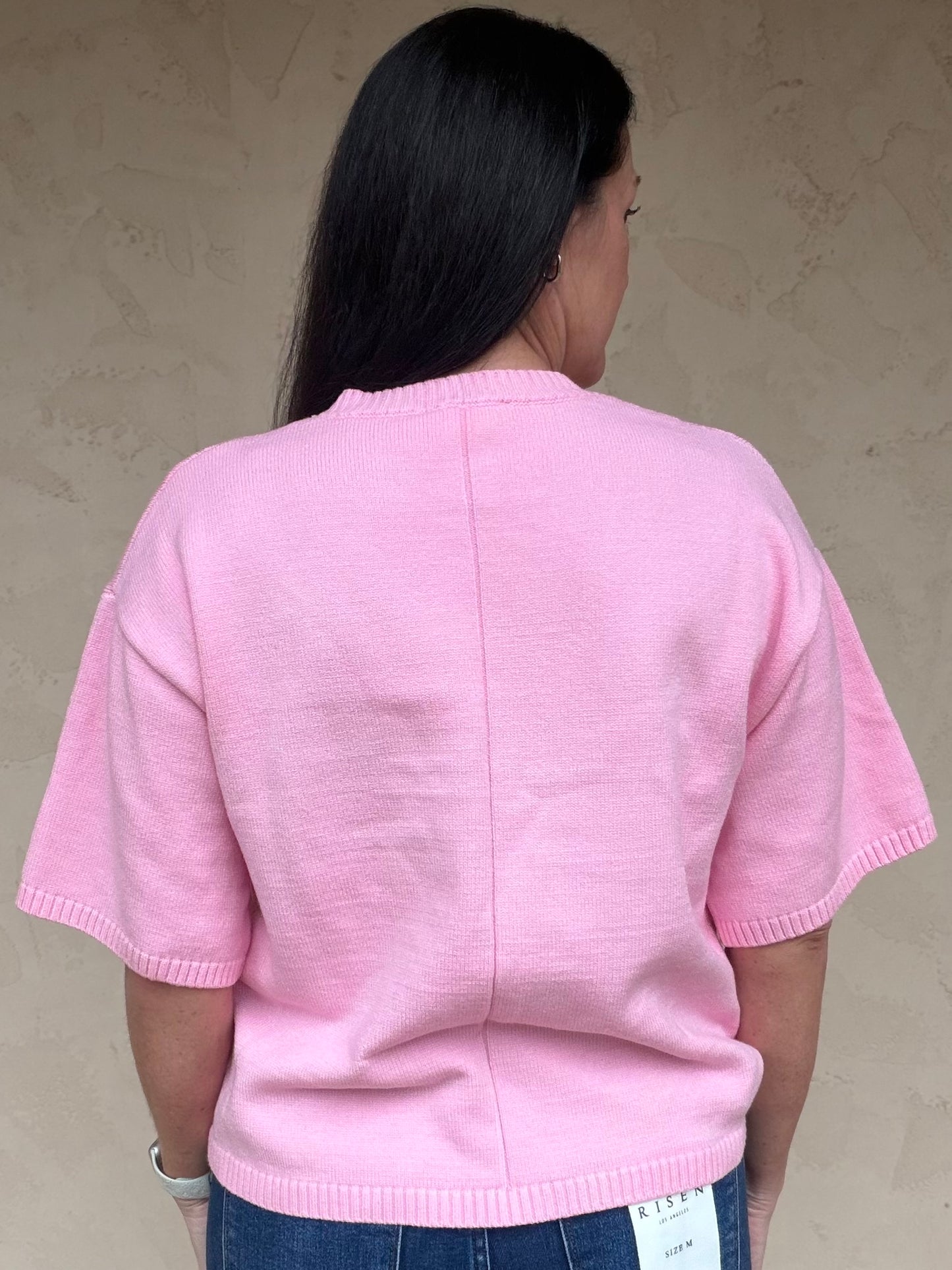Spring Sweater, Pink