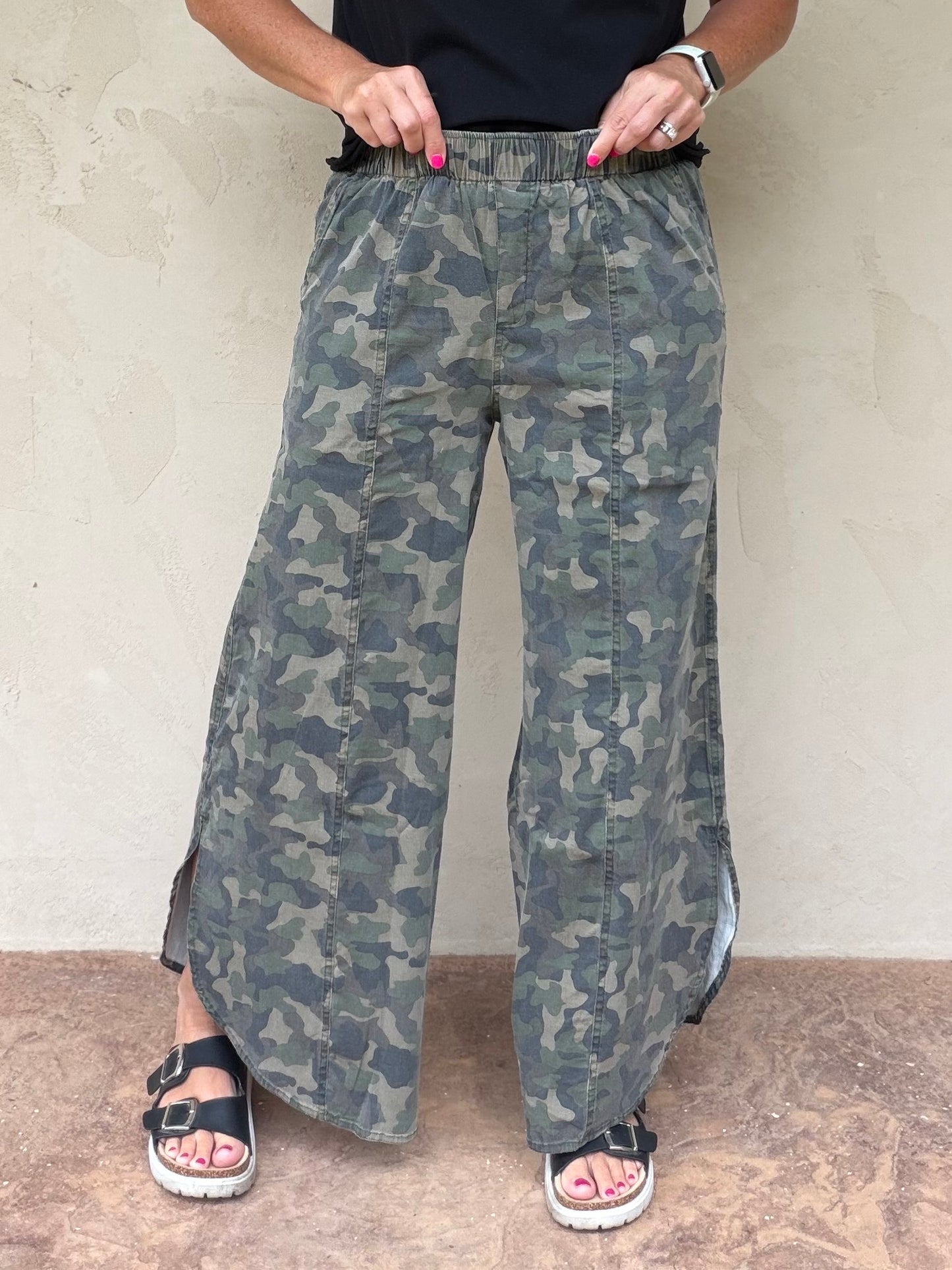 Camo Tulip Pants