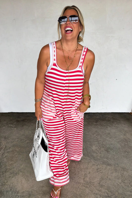 Blakeley Ricki Red Stripe Jumper