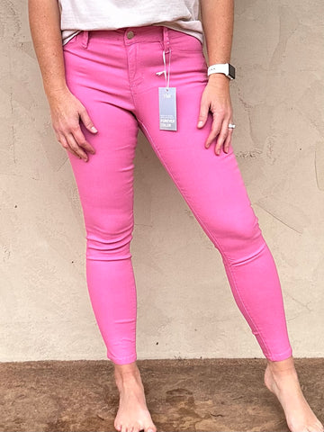 YMI Hyperstretch Jeans, Pink
