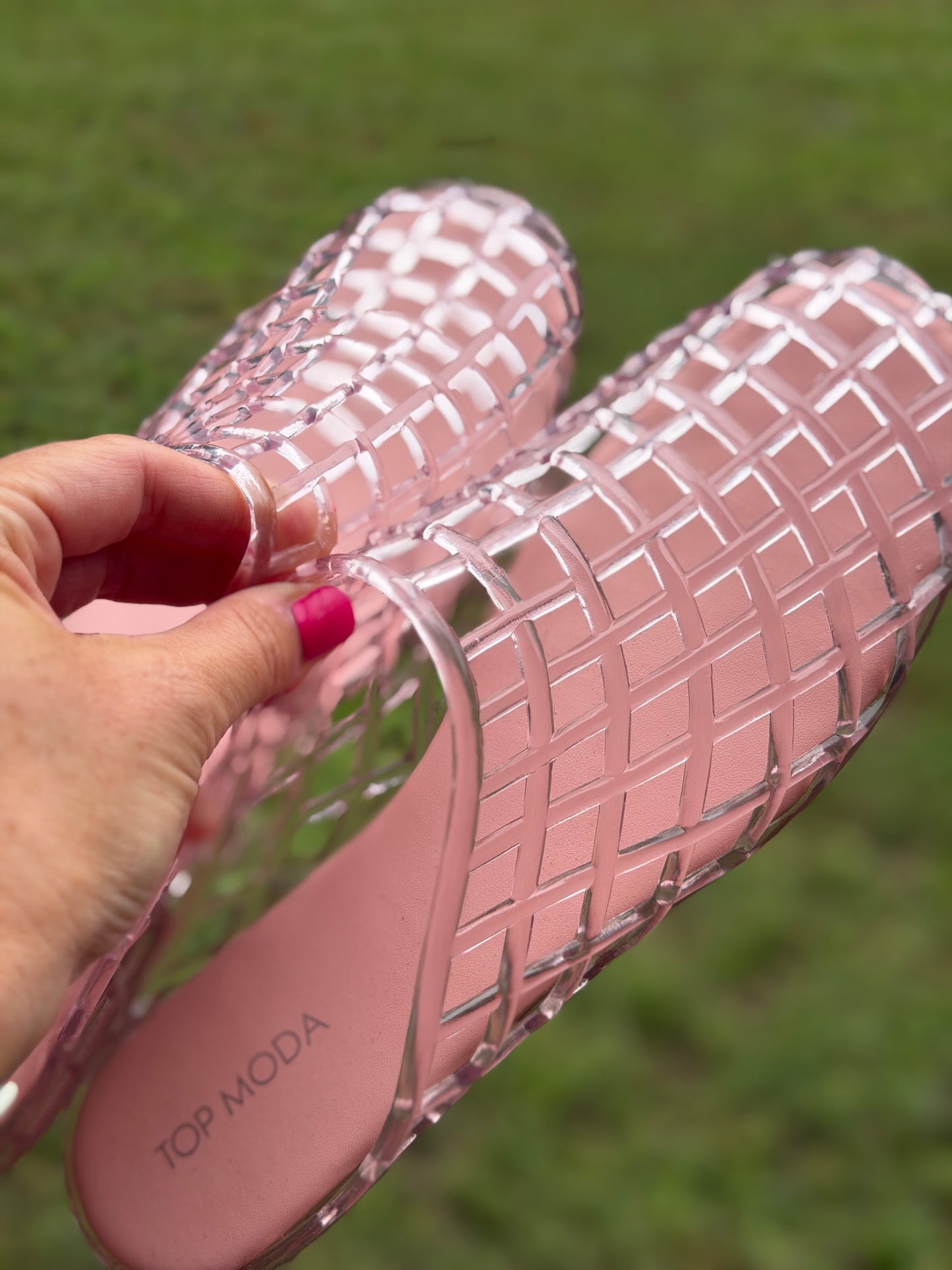 Jelly Mule, Pink