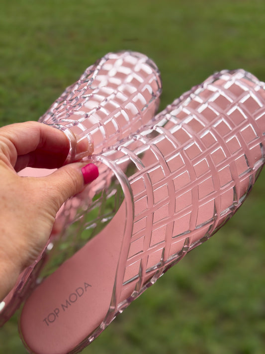 Jelly Mule, Pink