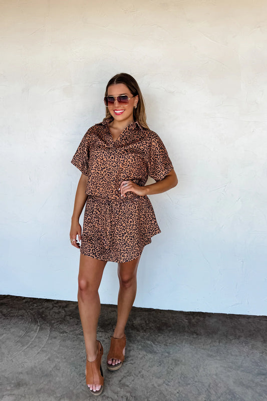 Blakeley Hot To Spot Cheetah Skort Set