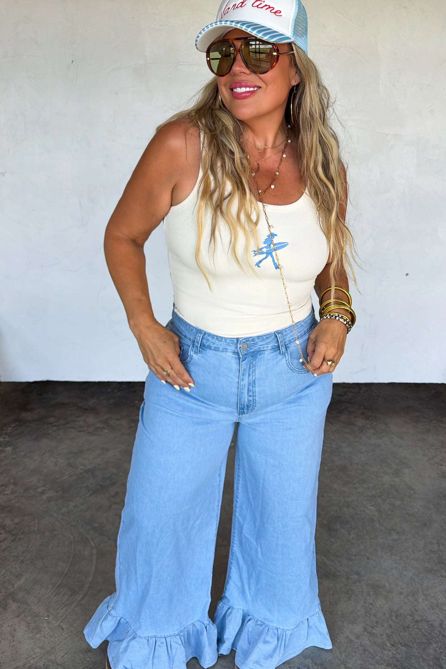 Blakeley Callie Ruffle Jeans