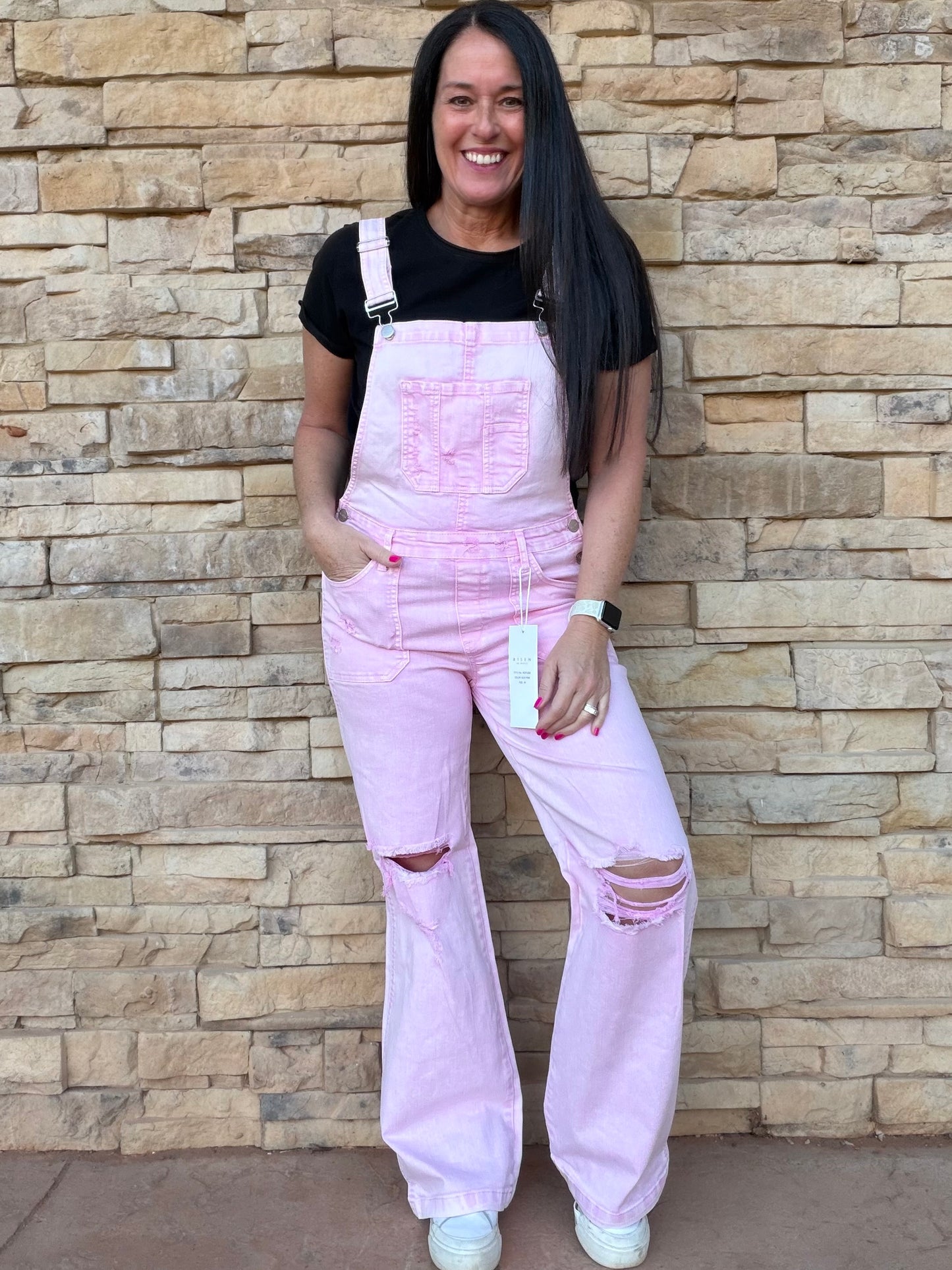 Risen Overalls, Acid Pink