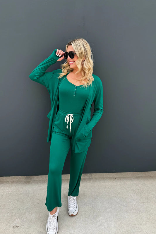 Blakeley Soft Landing Romper & Cardigan Set