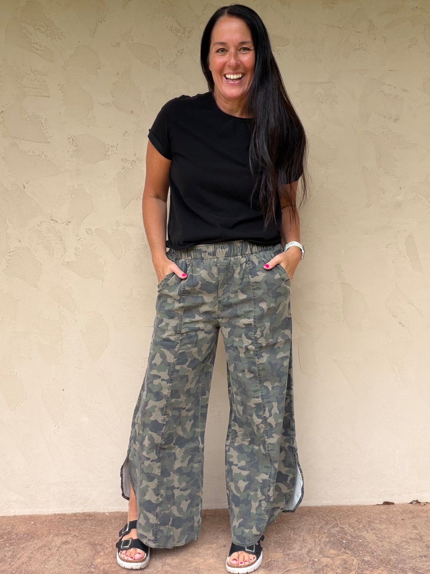 Camo Tulip Pants