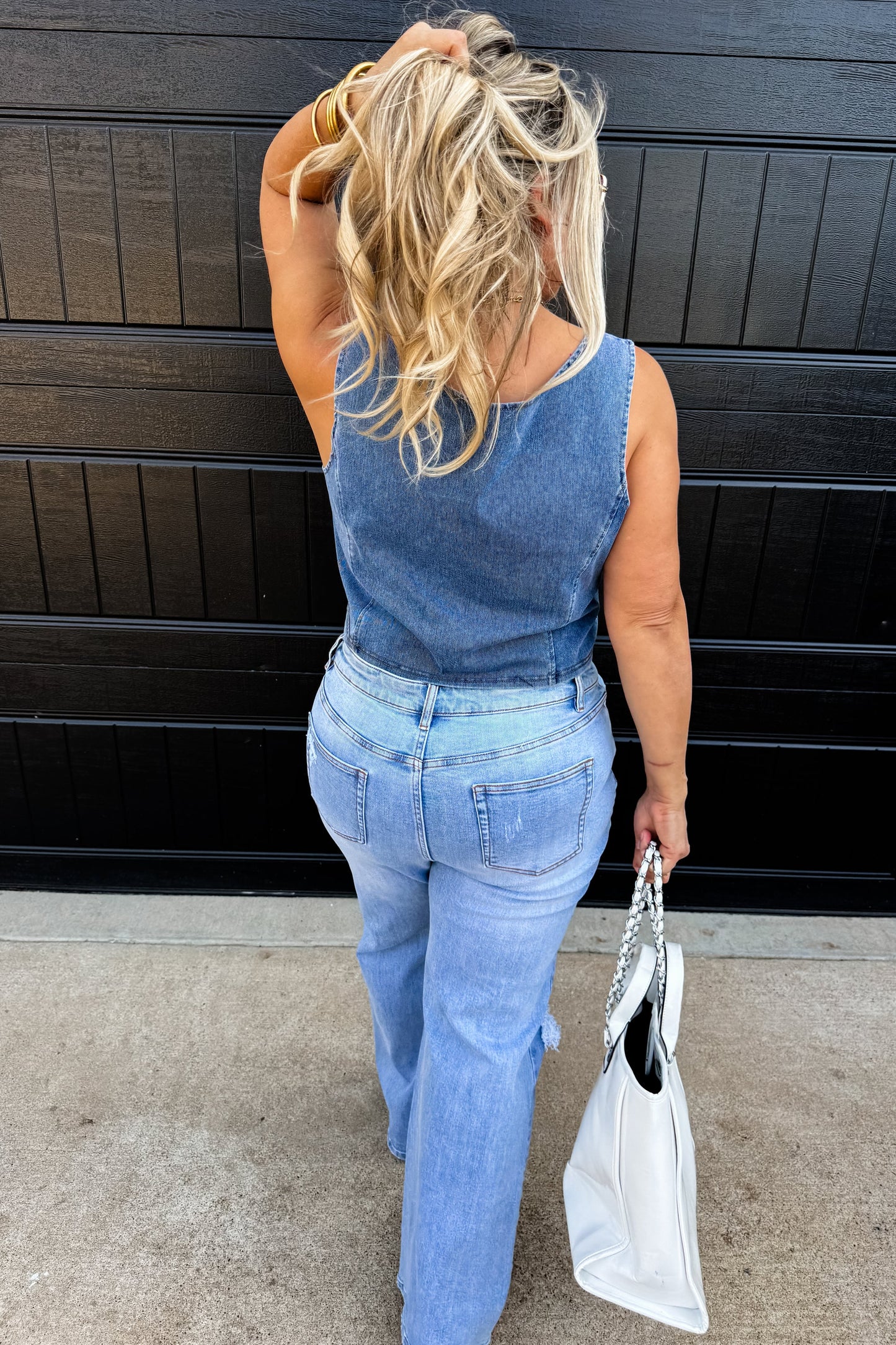 Blakeley Ashland Straight Leg Jeans, Light Wash