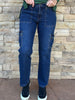 Cargo Jeans, Dark Denim