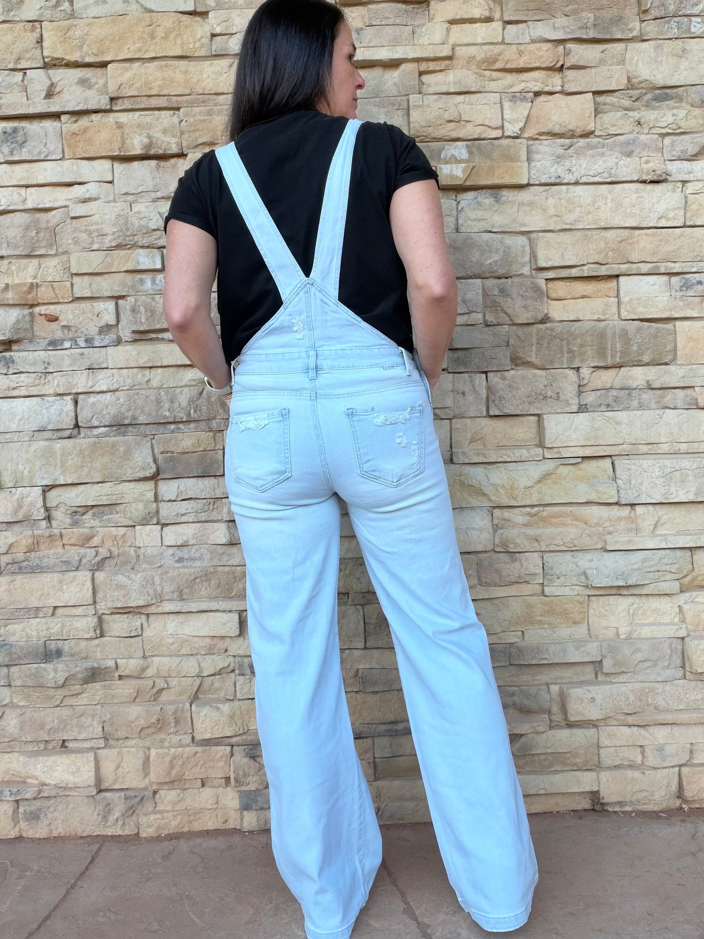 Risen Overalls, Light Blue