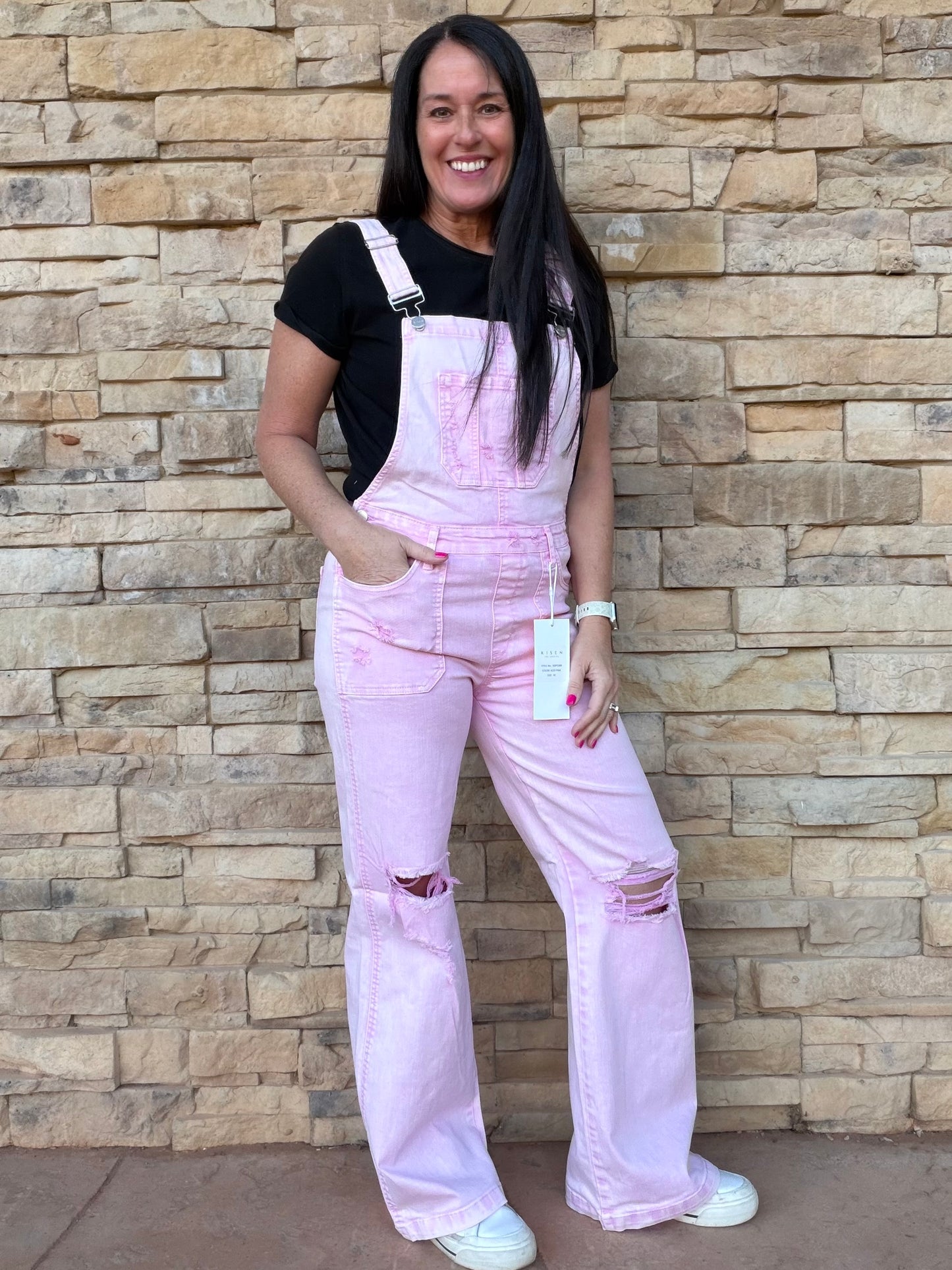 Risen Overalls, Acid Pink