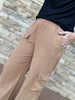Mineral Washed Cargo Pants, Clay