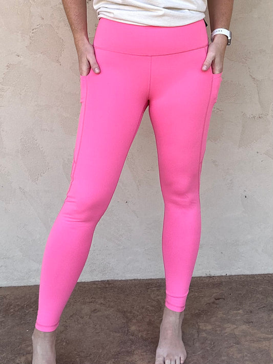 Mono B Essential Leggings, Pink