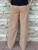 Mineral Washed Cargo Pants, Clay