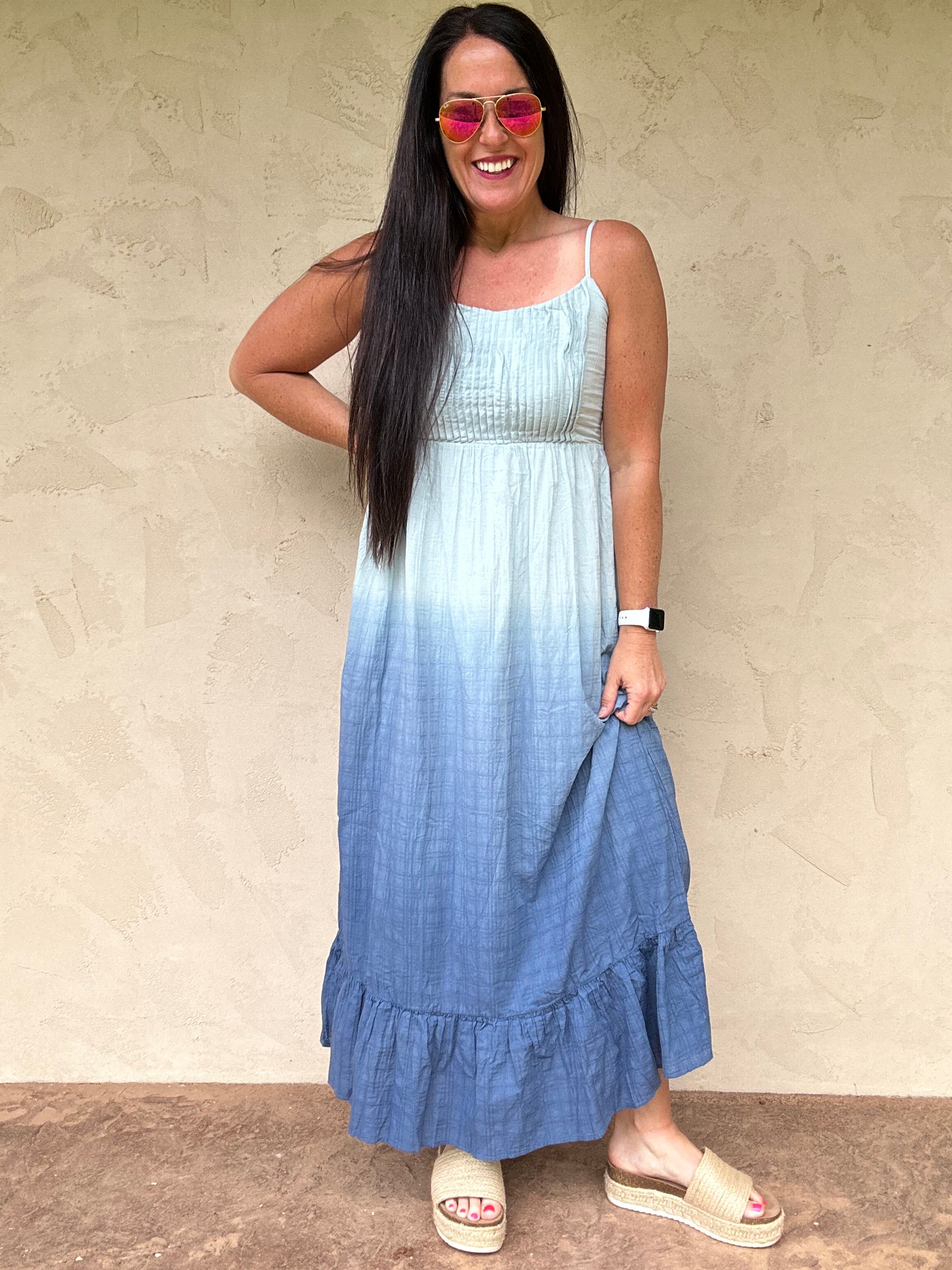 Blue Ombre Maxi