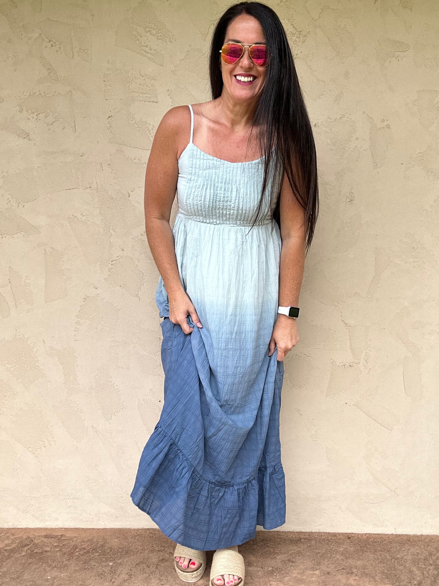 Blue Ombre Maxi