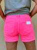 Risen Cuffed Shorts, Pink