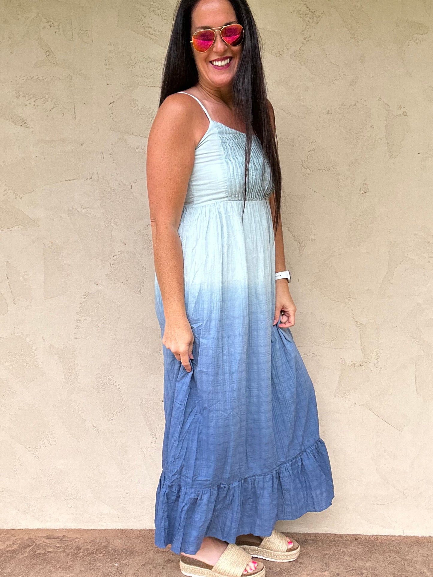 Blue Ombre Maxi