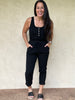 Black Sleeveless Jumper