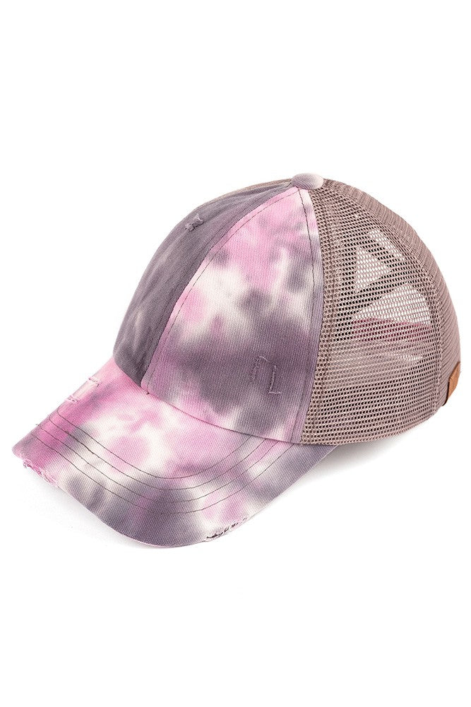 CC Tie Dye Criss Cross Ballcap