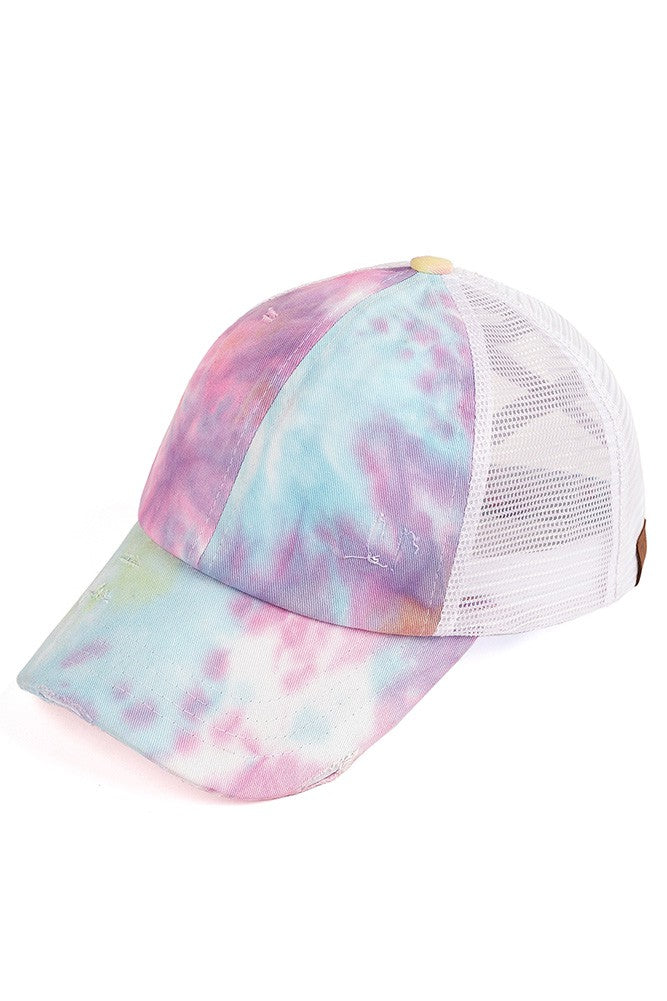 CC Tie Dye Criss Cross Ballcap