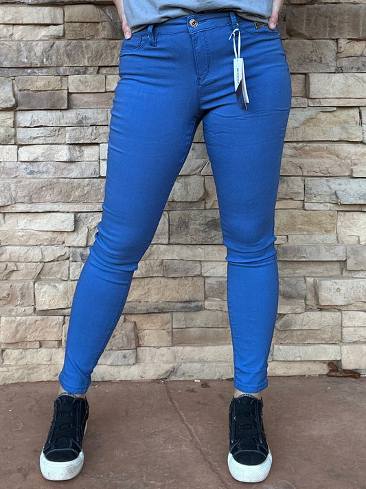 YMI Hyperstretch Jeans, Electric Blue