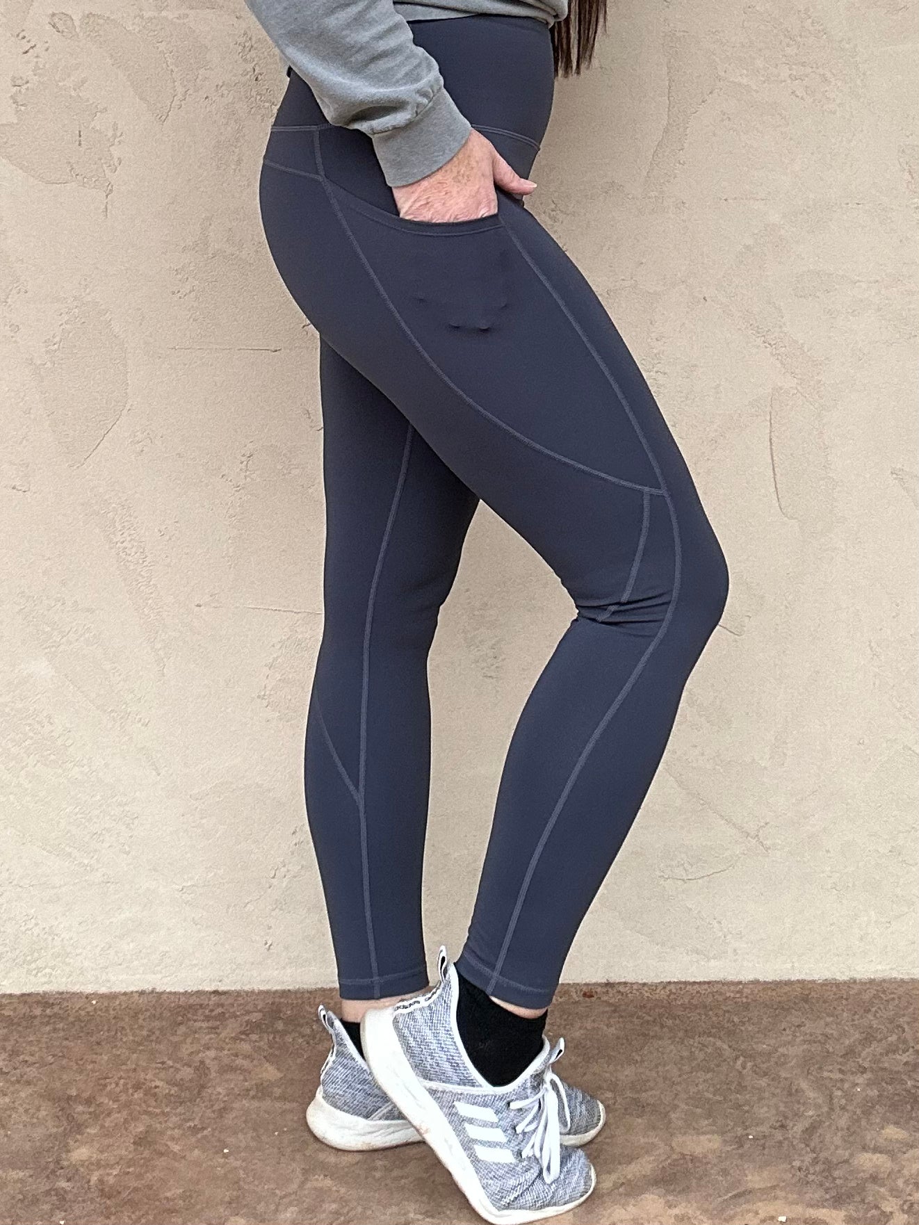 Mono B Essential Leggings, Navy